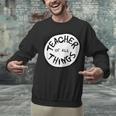 Dr Seuss Teacher Of All Things Red Emblem Unisex Sweatshirt, gift for family, gift for coworker