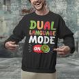Dual Language Teacher Bilingual Teacher Unisex Sweatshirt, gift for family, gift for coworker Dual Language Teacher Bilingual Teacher Unisex Sweatshirt, gift for family, gift for coworker
