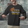 Lets Eat Kids Punctuation Turkey Thanksgiving Teacher Unisex Sweatshirt, gift for family, gift for coworker Lets Eat Kids Punctuation Turkey Thanksgiving Teacher Unisex Sweatshirt, gift for family, gift for coworker