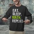 Eat Sleep Math Repeat Teacher Lover Unisex Sweatshirt, gift for family, gift for coworker Eat Sleep Math Repeat Teacher Lover Unisex Sweatshirt, gift for family, gift for coworker