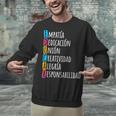 Educar Bilingual Spanish Teacher Unisex Sweatshirt, gift for family, gift for coworker
