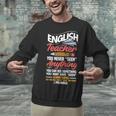 English Teacher Unisex Sweatshirt, English Teacher Sweatshirts, gift for family, gift for coworker English Teacher Unisex Sweatshirt, English Teacher Sweatshirts, gift for family, gift for coworker