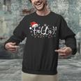 FA LA8 Christmas Santa Fa La Math Teacher Student Unisex Sweatshirt, gift for family, gift for coworker