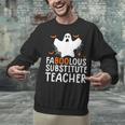 Faboolous Substitute Teacher Halloween Costume Unisex Sweatshirt, gift for family, gift for coworker
