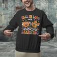 Fall In Love With Learning Autumn Fall Season Teacher Unisex Sweatshirt, gift for family, gift for coworker Fall In Love With Learning Autumn Fall Season Teacher Unisex Sweatshirt, gift for family, gift for coworker
