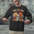 Fall In Love With Learning Shirt Autumn Thanksgiving Teacher Unisex Sweatshirt, gift for family, gift for coworker Fall In Love With Learning Shirt Autumn Thanksgiving Teacher Unisex Sweatshirt, gift for family, gift for coworker