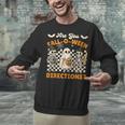 Are You Fall o Ween Directions Halloween Skeleton Teacher Unisex Sweatshirt, gift for family, gift for coworker