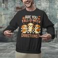 Are You Fall O Ween Directions Teacher Halloween Dog Ghost Unisex Sweatshirt, gift for family, gift for coworker Are You Fall O Ween Directions Teacher Halloween Dog Ghost Unisex Sweatshirt, gift for family, gift for coworker