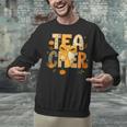Fall Teacher Pumpkin Coquette Bow Autumn Classroom Unisex Sweatshirt, gift for family, gift for coworker