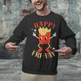 Fun Teacher Happy Fri Yay French Fries Friday Lovers Unisex Sweatshirt, gift for family, gift for coworker