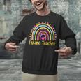 Future Teacher Rainbow Unisex Sweatshirt, Future Teacher Sweatshirts, gift for family, gift for coworker Future Teacher Rainbow Unisex Sweatshirt, Future Teacher Sweatshirts, gift for family, gift for coworker