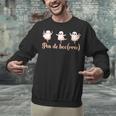 Ghost Ballet Dancer Halloween Dance Teacher Pas De Boo-Rée Unisex Sweatshirt, gift for family, gift for coworker Ghost Ballet Dancer Halloween Dance Teacher Pas De Boo-Rée Unisex Sweatshirt, gift for family, gift for coworker