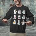 Ghost Reading Books Spooky Librarian Teacher Women Unisex Sweatshirt, gift for family, gift for coworker Ghost Reading Books Spooky Librarian Teacher Women Unisex Sweatshirt, gift for family, gift for coworker