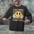You All Gonna Learn Today Shirt Retro Groovy Teacher Life Unisex Sweatshirt, Groovy Teacher Sweatshirts, gift for family, gift for coworker