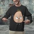 Good Egg Teacher Halloween Costume The Couch Potato Unisex Sweatshirt, gift for family, gift for coworker