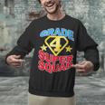 Grade 4 Super Squad Superhero Teacher Team Unisex Sweatshirt, Super Teacher Sweatshirts, gift for family, gift for coworker Grade 4 Super Squad Superhero Teacher Team Unisex Sweatshirt, Super Teacher Sweatshirts, gift for family, gift for coworker