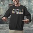 Groovy ECSE Early Childhood Special Education Teacher Unisex Sweatshirt, Groovy Teacher Sweatshirts, gift for family, gift for coworker