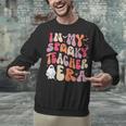 Groovy In My Spooky Teacher Era Halloween Party Boo Unisex Sweatshirt, Groovy Teacher Sweatshirts, gift for family, gift for coworker Groovy In My Spooky Teacher Era Halloween Party Boo Unisex Sweatshirt, Groovy Teacher Sweatshirts, gift for family, gift for coworker