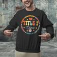Groovy Title 1 Crew Cute Title 1 Reading Teacher Men Women Kids Unisex Sweatshirt, Groovy Teacher Sweatshirts, gift for family, gift for coworker Groovy Title 1 Crew Cute Title 1 Reading Teacher Men Women Kids Unisex Sweatshirt, Groovy Teacher Sweatshirts, gift for family, gift for coworker