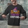 Halloween Costumes For Teachers Tired Teacher Costume Tee Unisex Sweatshirt, gift for family, gift for coworker