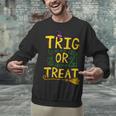 Halloween Math Teacher Trig Or Treat Student School College Unisex Sweatshirt, gift for family, gift for coworker Halloween Math Teacher Trig Or Treat Student School College Unisex Sweatshirt, gift for family, gift for coworker