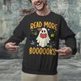 Halloween Read More Books Retro Costume Teacher Women Girls Unisex Sweatshirt, gift for family, gift for coworker Halloween Read More Books Retro Costume Teacher Women Girls Unisex Sweatshirt, gift for family, gift for coworker