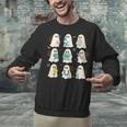 Halloween Science Teacher Student Ghost Laboratory Men Women Unisex Sweatshirt, Science Teacher Sweatshirts, gift for family, gift for coworker