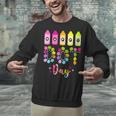 Happy Dot Day 2025 Teacher Kids Girls Colorful Polka Dot Day Unisex Sweatshirt, gift for family, gift for coworker Happy Dot Day 2025 Teacher Kids Girls Colorful Polka Dot Day Unisex Sweatshirt, gift for family, gift for coworker