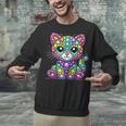 Happy Dot Day Colorful Polka Dot Cat Kitten Teachers Kids Unisex Sweatshirt, gift for family, gift for coworker Happy Dot Day Colorful Polka Dot Cat Kitten Teachers Kids Unisex Sweatshirt, gift for family, gift for coworker