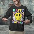 Happy Dot Day Shirts Teacher Student Girls Kids Smile Face Unisex Sweatshirt, gift for family, gift for coworker Happy Dot Day Shirts Teacher Student Girls Kids Smile Face Unisex Sweatshirt, gift for family, gift for coworker