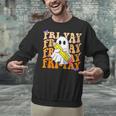 Happy Fri-Yay Friday Lovers Groovy Teacher Life Halloween Unisex Sweatshirt, Groovy Teacher Sweatshirts, gift for family, gift for coworker