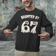 Haunted By 67 Teacher Halloween 6 7 Shirt Unisex Sweatshirt, gift for family, gift for coworker