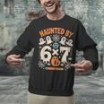 Haunted By 6x7 Math Teacher Halloween Pun Unisex Sweatshirt, gift for family, gift for coworker Haunted By 6x7 Math Teacher Halloween Pun Unisex Sweatshirt, gift for family, gift for coworker