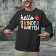 Hello Kindergarten Team Kinder Back To School Teacher Kids Unisex Sweatshirt, gift for family, gift for coworker