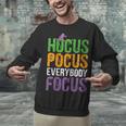 Hocus Pocus Everybody Focus Teacher Halloween Unisex Sweatshirt, gift for family, gift for coworker