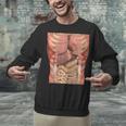 Human Muscles Organs Scary Anatomy Teacher Halloween Costume Unisex Sweatshirt, gift for family, gift for coworker