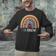 IA Crew Instructional Assistant Rainbow Teachers Aide Unisex Sweatshirt, gift for family, gift for coworker IA Crew Instructional Assistant Rainbow Teachers Aide Unisex Sweatshirt, gift for family, gift for coworker