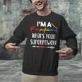 I'm A Paraprofessional What's Your Superpower Para Teacher Unisex Sweatshirt, gift for family, gift for coworker I'm A Paraprofessional What's Your Superpower Para Teacher Unisex Sweatshirt, gift for family, gift for coworker