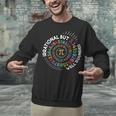 Irrational But Well Rounded Pi Day Math Teacher Student Geek Unisex Sweatshirt, gift for family, gift for coworker