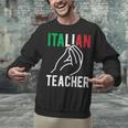 Italian Teacher Italy Italia Back To School First Day Unisex Sweatshirt, gift for family, gift for coworker
