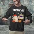 It's A Bootiful Day To Make Art Groovy Art Teacher Halloween Unisex Sweatshirt, Groovy Teacher Sweatshirts, gift for family, gift for coworker It's A Bootiful Day To Make Art Groovy Art Teacher Halloween Unisex Sweatshirt, Groovy Teacher Sweatshirts, gift for family, gift for coworker