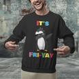 It's Fri-Yay Dabbing Penguin Friday Weekend Teacher Student Unisex Sweatshirt, gift for family, gift for coworker It's Fri-Yay Dabbing Penguin Friday Weekend Teacher Student Unisex Sweatshirt, gift for family, gift for coworker