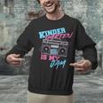 Kindergarten Is My Jam Vintage 80s Boombox Teacher Student Unisex Sweatshirt, gift for family, gift for coworker