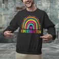 Kindergarten Rainbow Girls Boys Teacher First Day Of School Unisex Sweatshirt, gift for family, gift for coworker Kindergarten Rainbow Girls Boys Teacher First Day Of School Unisex Sweatshirt, gift for family, gift for coworker