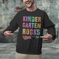 KINDERGARTEN ROCKS Teacher Crew Rock Star Kinder Team Unisex Sweatshirt, gift for family, gift for coworker