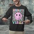 Kindergarten Vibes First Day Of School Kindergarten Teacher Unisex Sweatshirt, gift for family, gift for coworker Kindergarten Vibes First Day Of School Kindergarten Teacher Unisex Sweatshirt, gift for family, gift for coworker