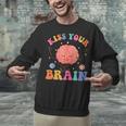 Kiss Your Brain Sped Teacher Appreciation Back To School Kid Unisex Sweatshirt, gift for family, gift for coworker