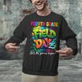 Let The Games Begin Fourth Grade Field Day 2025 Teacher Kid Unisex Sweatshirt, gift for family, gift for coworker Let The Games Begin Fourth Grade Field Day 2025 Teacher Kid Unisex Sweatshirt, gift for family, gift for coworker