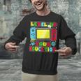 Level Up Your Education Gaming Inspired Teacher Gamers Unisex Sweatshirt, gift for family, gift for coworker Level Up Your Education Gaming Inspired Teacher Gamers Unisex Sweatshirt, gift for family, gift for coworker