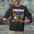 Librarian Boo Crew Teacher Student Halloween Costume Unisex Sweatshirt, gift for family, gift for coworker Librarian Boo Crew Teacher Student Halloween Costume Unisex Sweatshirt, gift for family, gift for coworker